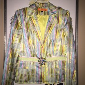 Multi color blazer